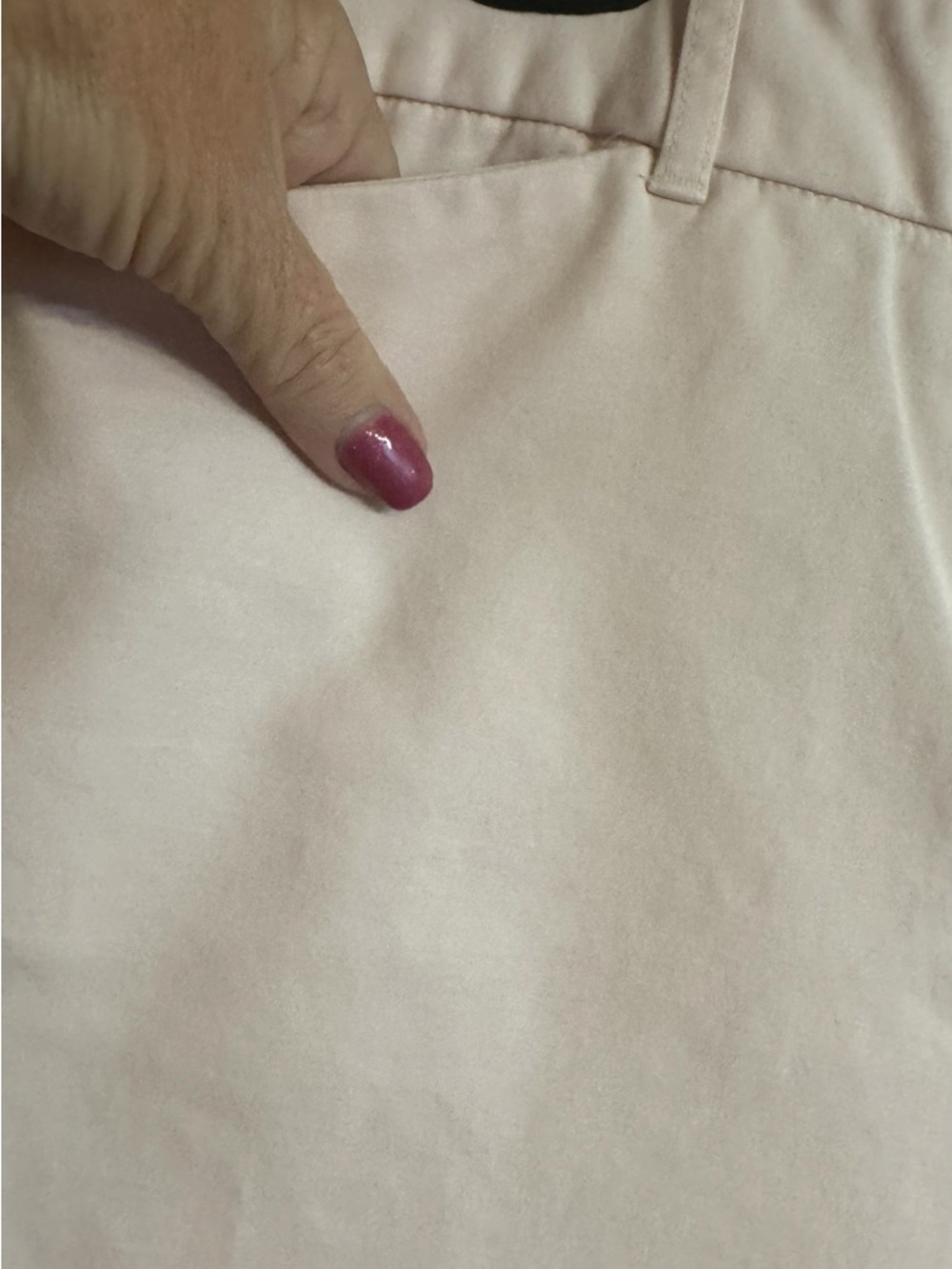 LIZ CLAIBORNE  EMMA CLASSIC Blush Pink SPRING/SUMMER CAPRI PANTS   SIZE: 12  #14 - Picture 3 of 6